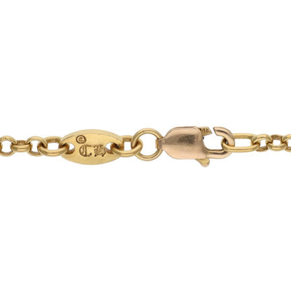 Chrome Hearts 22K Yellow Gold 18inch Roll Size ONE SIZE