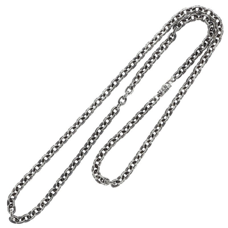 Chrome Hearts Paper Chain 24inch Silver Size ONE SIZE