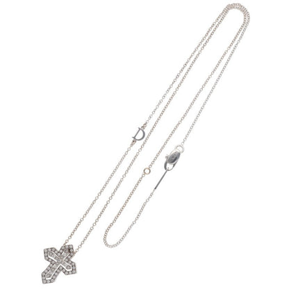 DAMIANI Belle Epoque Crown K18WG Necklace Size ONE SIZE