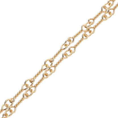 Chrome Hearts 22K Twist Chain 18inch Gold Size ONE SIZE