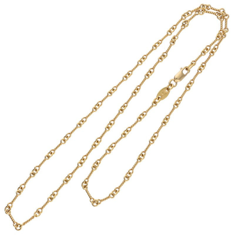 Chrome Hearts 22K Yellow Gold Twist Chain