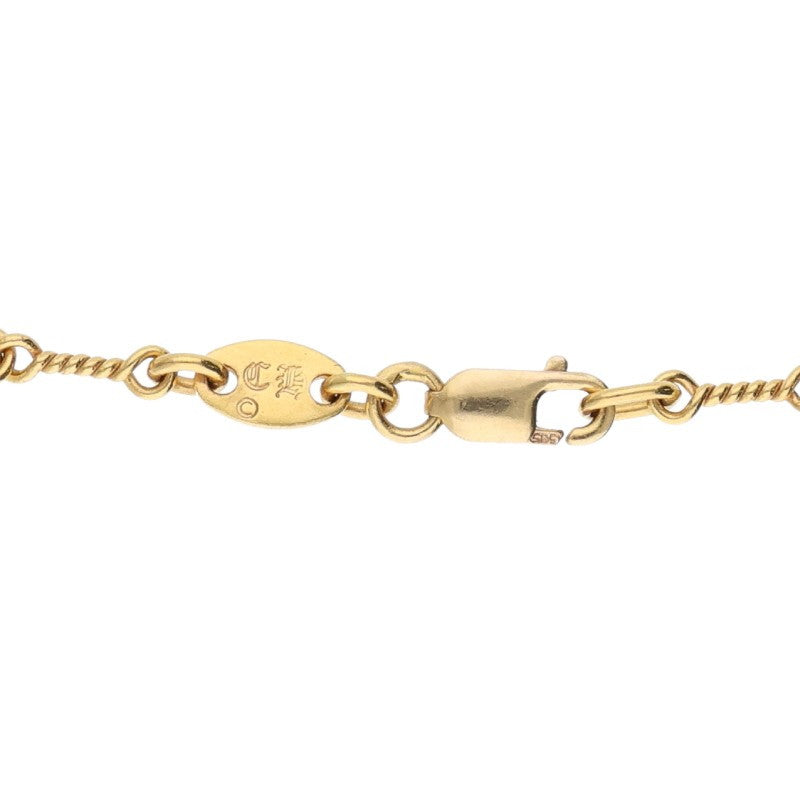 Chrome Hearts 22K Yellow Gold Twist Chain