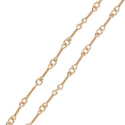 Chrome Hearts 22K Twist Chain Yellow Gold Size ONE SIZE
