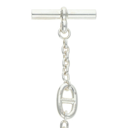 HERMES Farandole Sterling Silver Long Necklace Size ONE SIZE