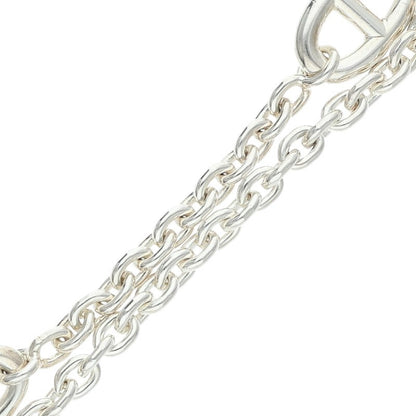 HERMES Farandole Sterling Silver Long Necklace Size ONE SIZE