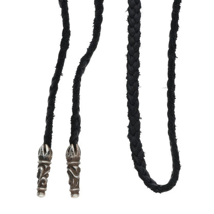 Chrome Hearts LEATHER BRAID Scroll Leather