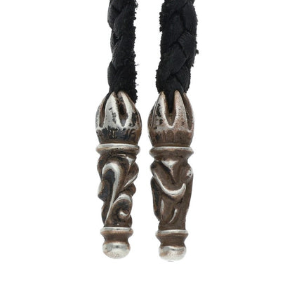 Chrome Hearts LEATHER BRAID Scroll Leather