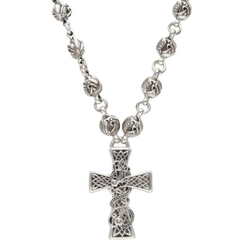 Chrome Hearts #1 Celtic Ball Chain Silver Size ONE SIZE
