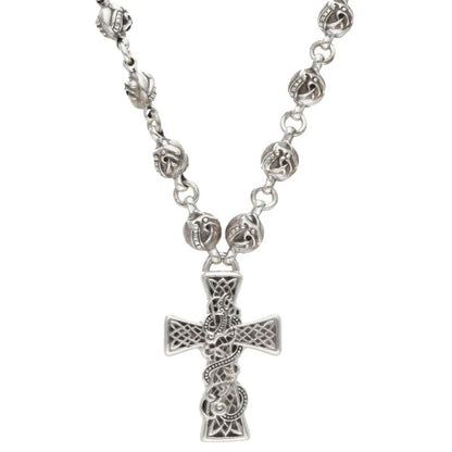Chrome Hearts #1 Celtic Ball Chain Silver Size ONE SIZE