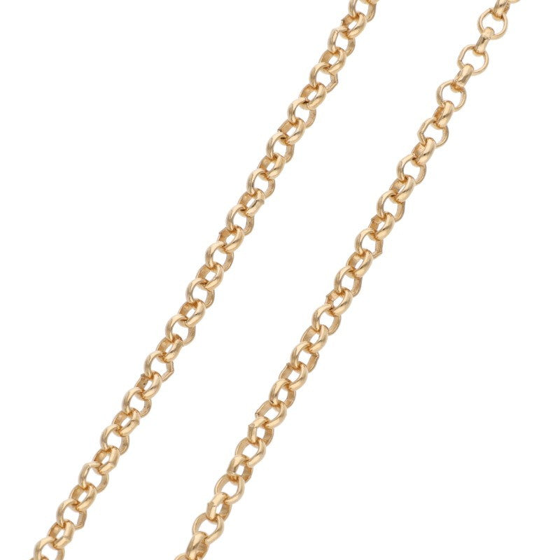 Chrome Hearts 22K Yellow Gold Roll Chain