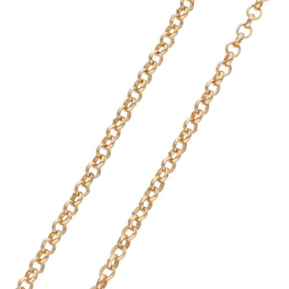Chrome Hearts 22K Yellow Gold Roll Chain