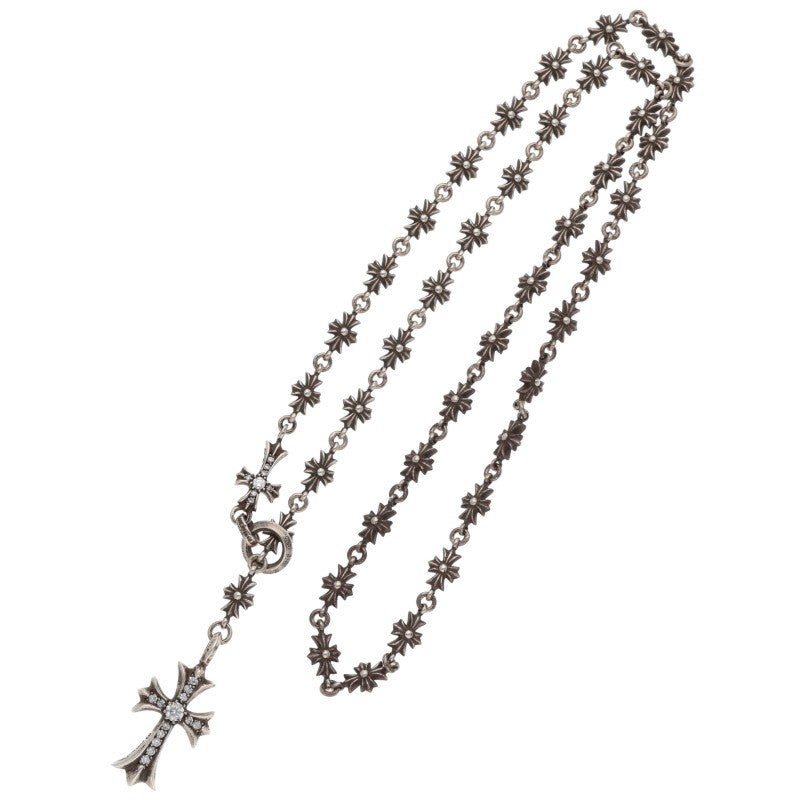 Chrome Hearts 925 Silver Pave Diamond Choke Size ONE SIZE