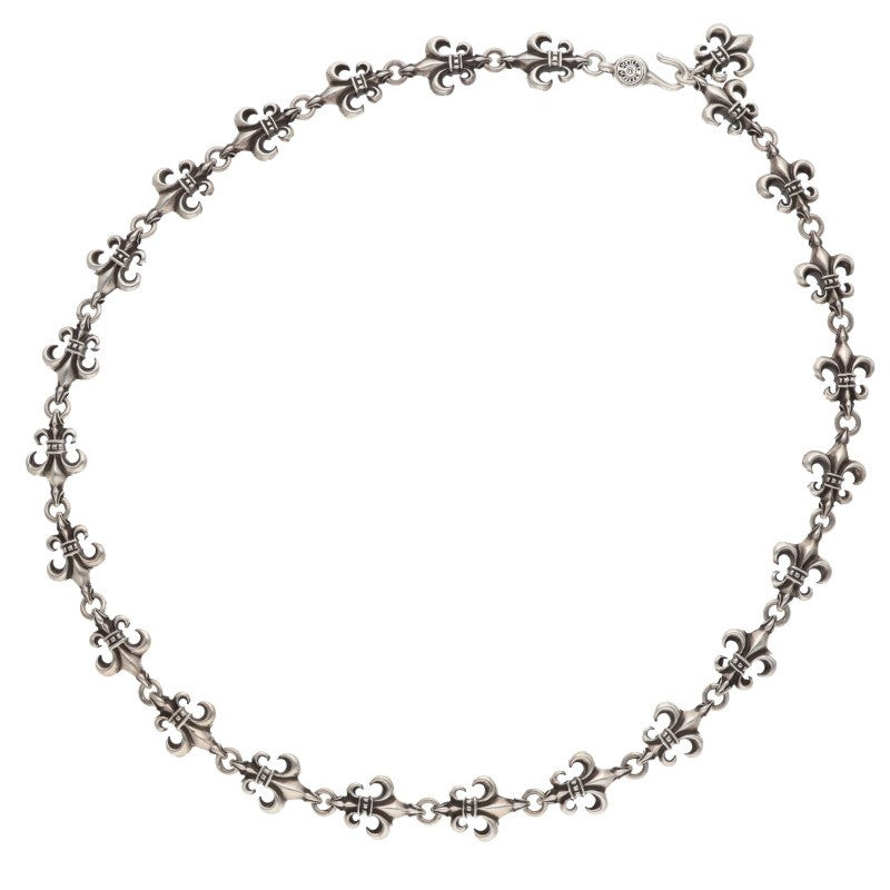 Chrome Hearts 925 Silver Cutout BS Fleur