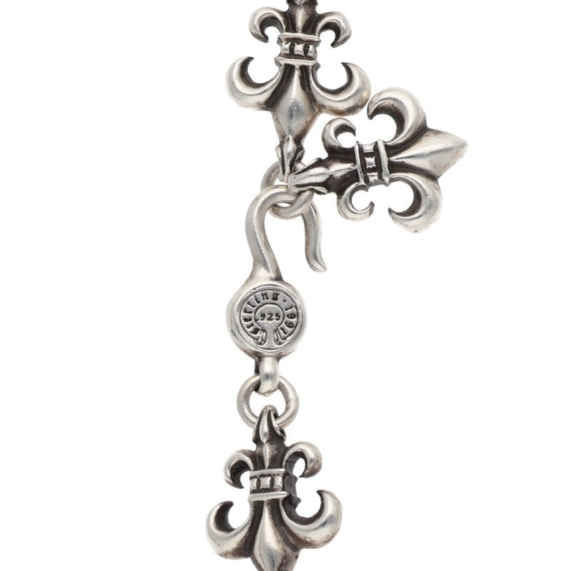 Chrome Hearts 925 Silver Cutout BS Fleur