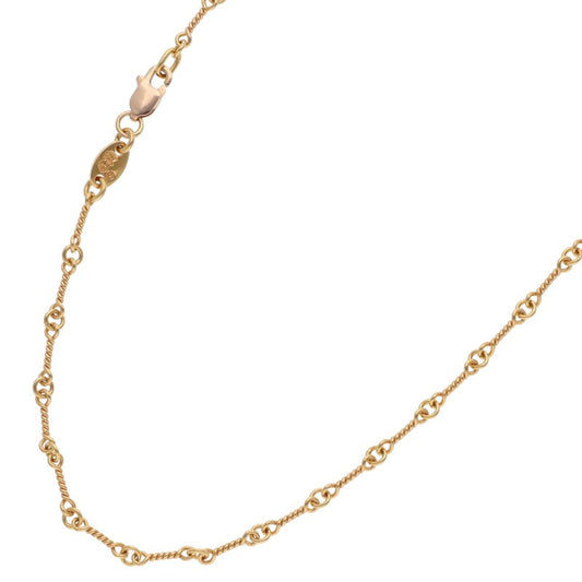Chrome Hearts 22K Yellow Gold Twist Chain Size ONE SIZE