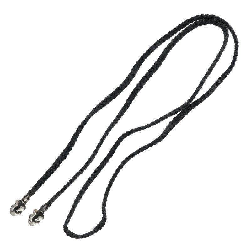 Chrome Hearts Lip & Tongue Leather Braid Size ONE SIZE