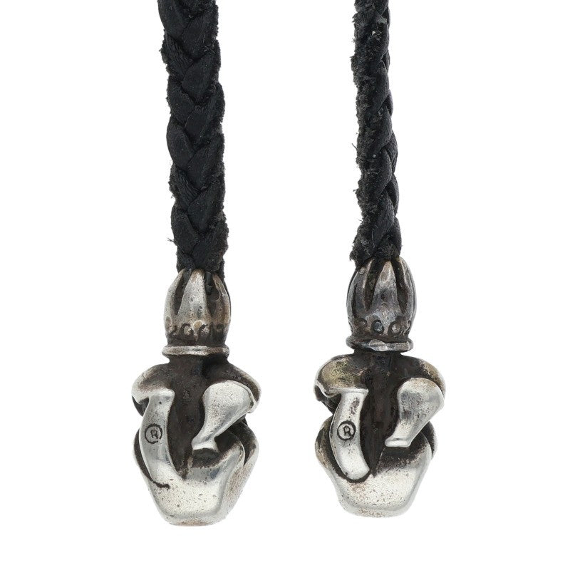 Chrome Hearts Lip & Tongue Leather Braid Size ONE SIZE