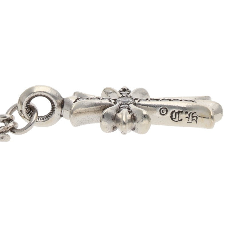 Chrome Hearts Fat Cross Pave Diamond Bar Chain