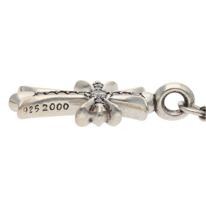 Chrome Hearts Fat Cross Pave Diamond Bar Chain