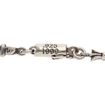 Chrome Hearts Fat Cross Pave Diamond Bar Chain