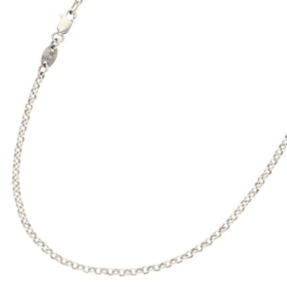 Chrome Hearts Roll Chain Necklace 925 Silver Size ONE SIZE