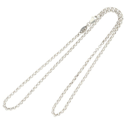 Chrome Hearts Roll Chain Necklace 925 Silver Size ONE SIZE