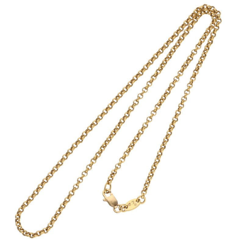 Chrome Hearts 22K Roll Chain Necklace Yellow Size ONE SIZE