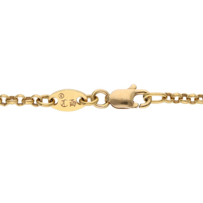 Chrome Hearts 22K Roll Chain Necklace Yellow Size ONE SIZE
