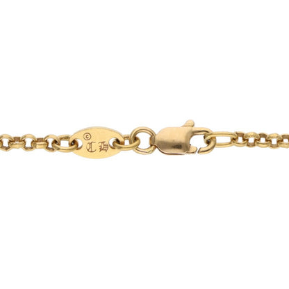 Chrome Hearts 22K Roll Chain Necklace Yellow Size ONE SIZE