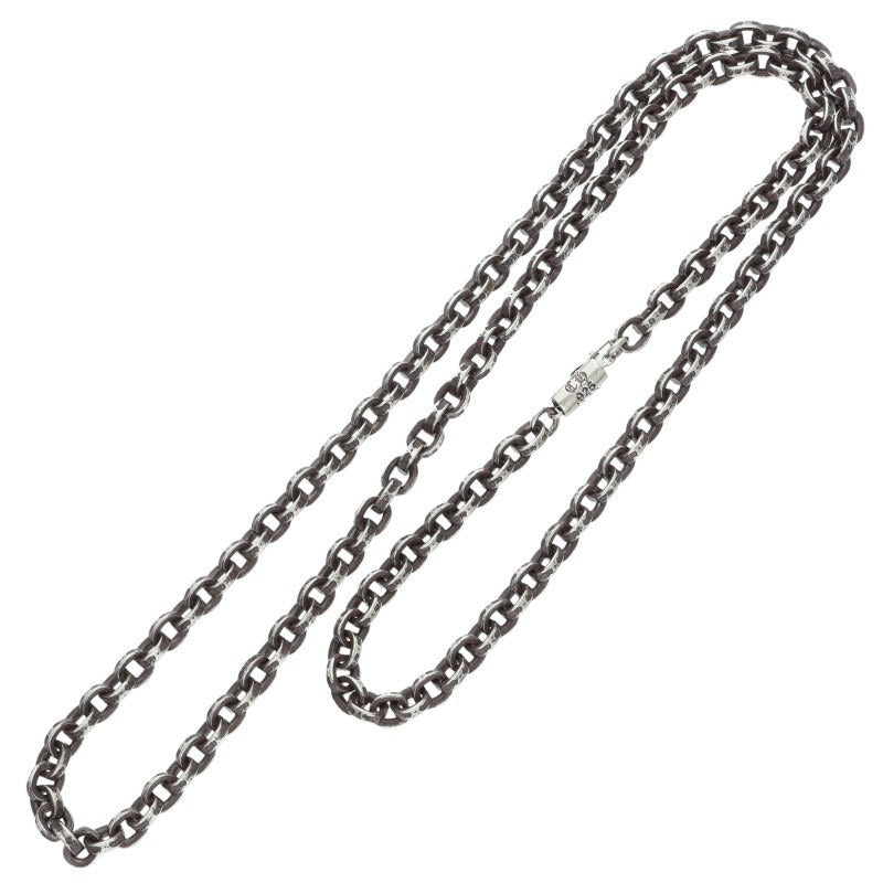Chrome Hearts Paper Chain Necklace 925 Silver Size ONE SIZE
