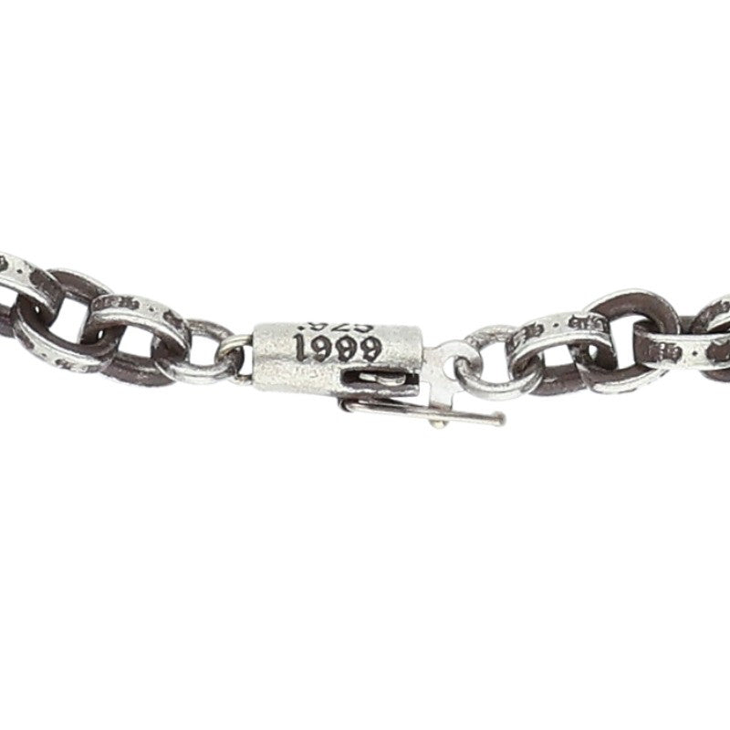 Chrome Hearts Paper Chain Necklace 925 Silver Size ONE SIZE