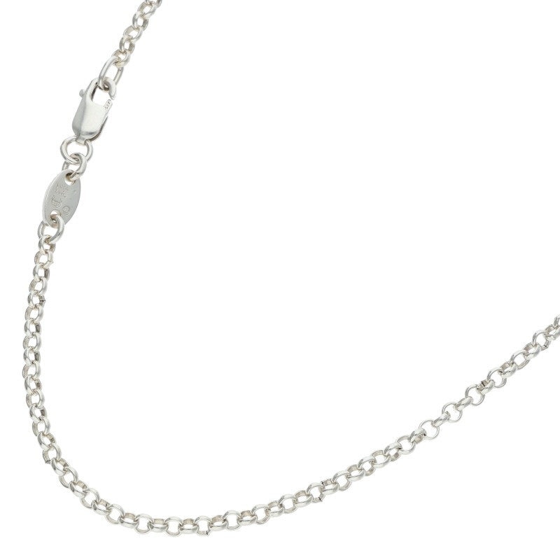 Chrome Hearts Roll Chain Necklace 925 Silver Size ONE SIZE