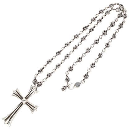 Chrome Hearts Cross Ball Chain Large Cross Necklace Size 30
