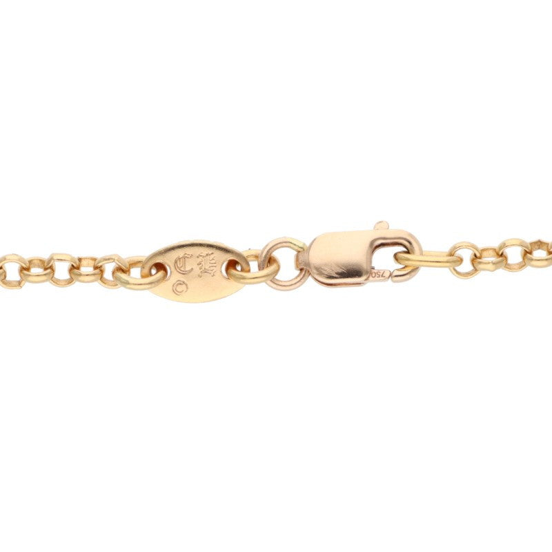 Chrome Hearts 22K/14K Yellow Gold Roll Chain