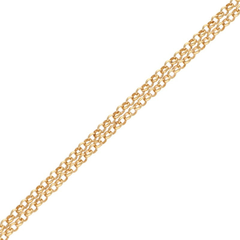 Chrome Hearts 22K/14K Yellow Gold Roll Chain