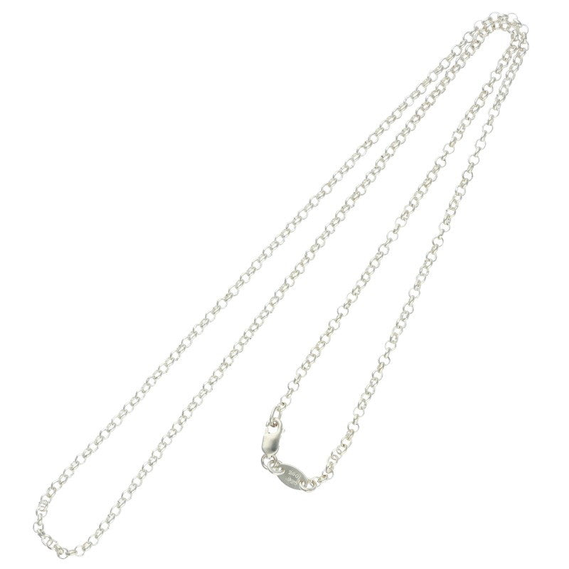 Chrome Hearts 925 Silver Roll Chain Necklace Size ONE SIZE