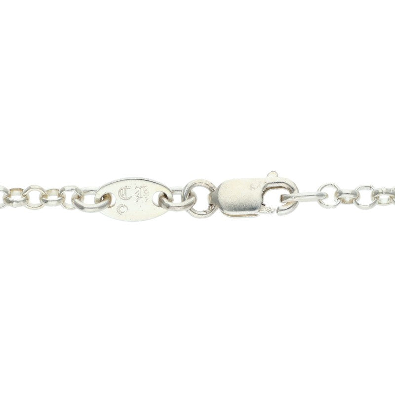 Chrome Hearts 925 Silver Roll Chain Necklace Size ONE SIZE