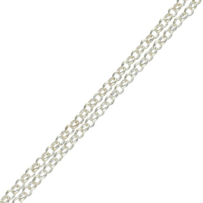 Chrome Hearts 925 Silver Roll Chain Necklace Size ONE SIZE