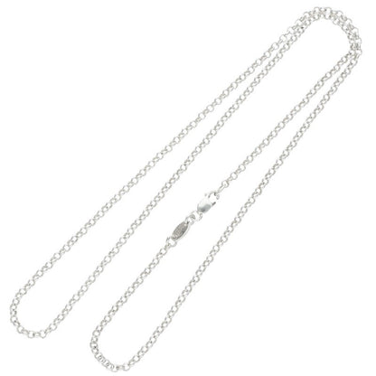 Chrome Hearts 925 Silver Roll Chain Necklace Size ONE SIZE