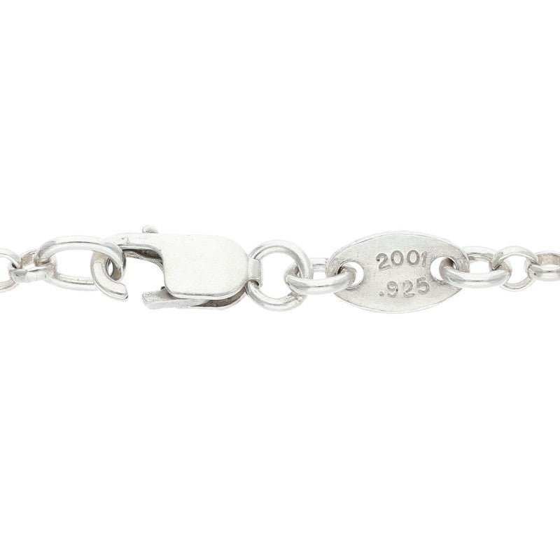 Chrome Hearts 925 Silver Roll Chain Necklace Size ONE SIZE