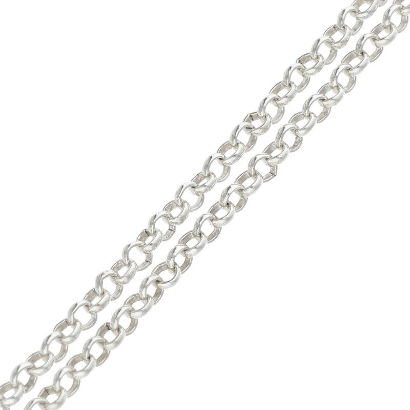 Chrome Hearts 925 Silver Roll Chain Necklace Size ONE SIZE