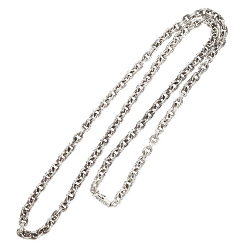Chrome Hearts Paper Chain Necklace 925 Silver Size ONE SIZE