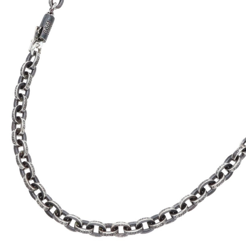 Chrome Hearts Paper Chain Necklace 925 Silver Size ONE SIZE