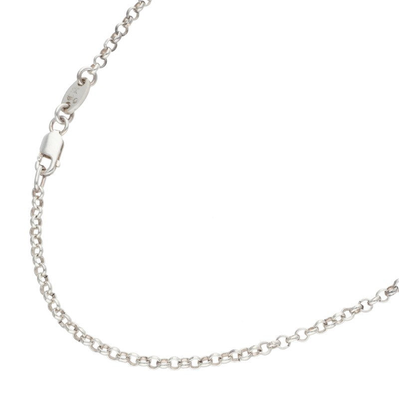 Chrome Hearts 925 Silver 18inch Roll Chain Size ONE SIZE