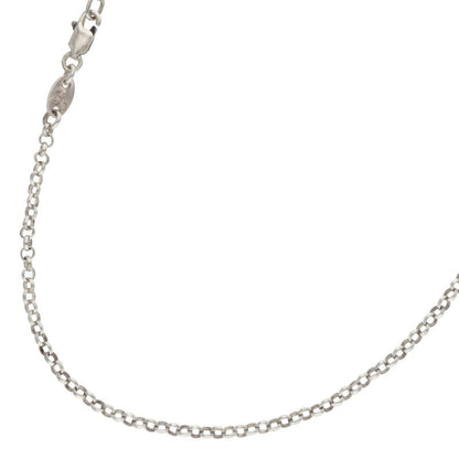 Chrome Hearts 925 Silver Roll Chain Necklace Size ONE SIZE