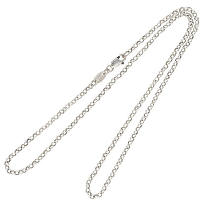 Chrome Hearts 925 Silver Roll Chain Necklace Size ONE SIZE