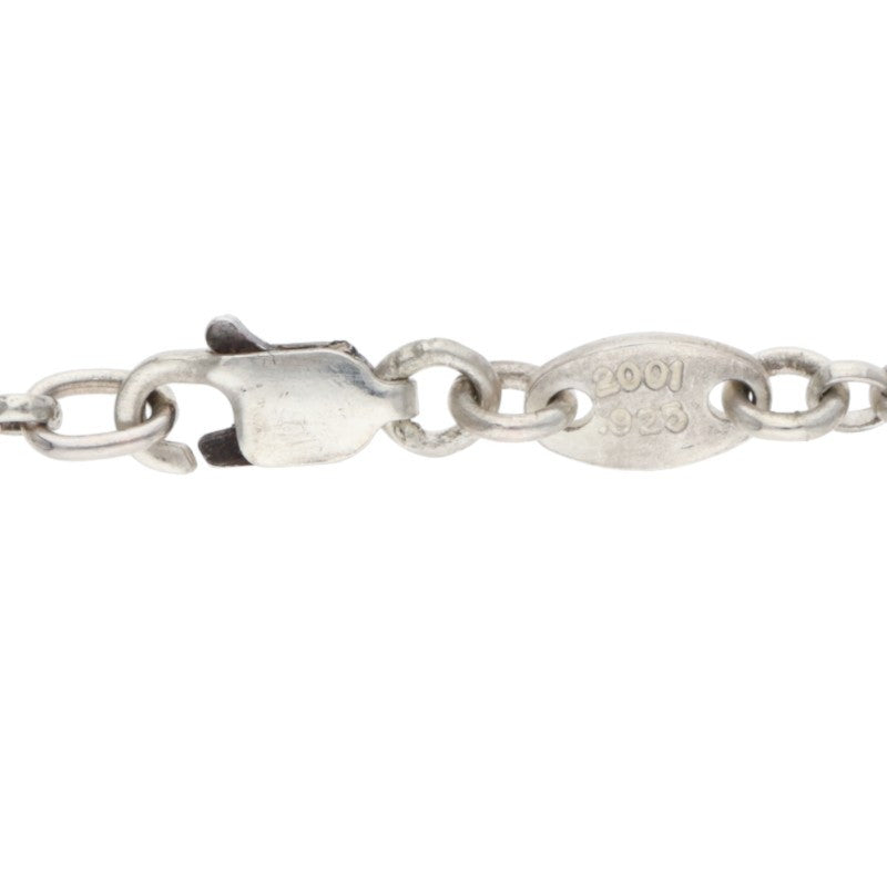 Chrome Hearts 925 Silver Roll Chain Necklace Size ONE SIZE
