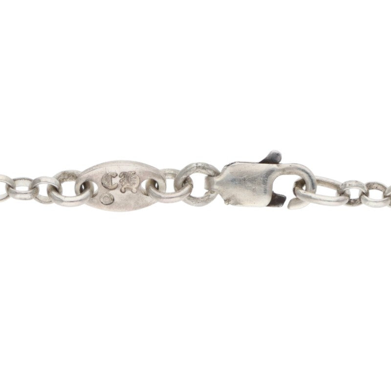 Chrome Hearts 925 Silver Roll Chain Necklace Size ONE SIZE