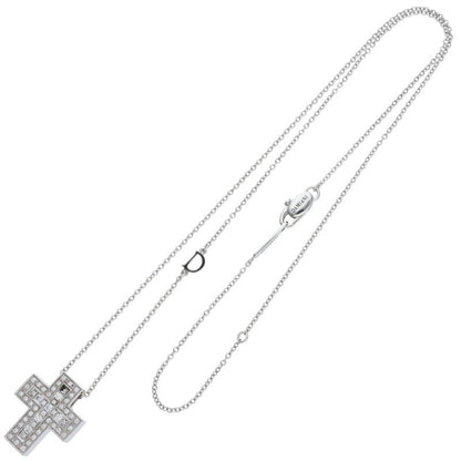 DAMIANI Belle Epoque XS K18WG Diamond Cross Size ONE SIZE