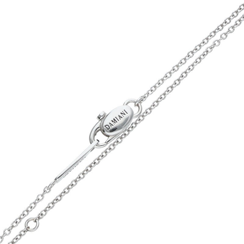 DAMIANI Belle Epoque XS K18WG Diamond Cross Size ONE SIZE